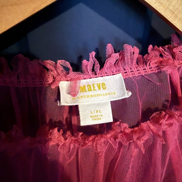 Anthropologie Maeve Pink Dress - Picture 2 of 3